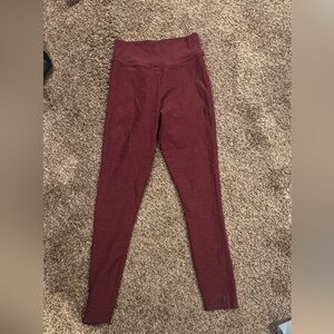 Bombshell Sportswear Maroon Leggings